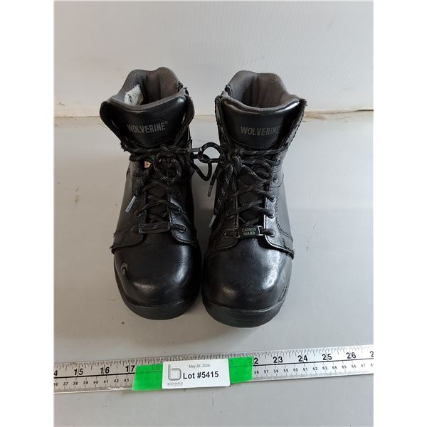 Wolverine Steel Toed Work Boots- 7.5M