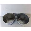 Image 2 : Original 16 & Toronto Blue Jays Metal Ice Buckets 7"
