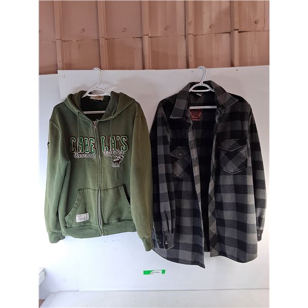 Cabela's-M & Work King-L Sweaters