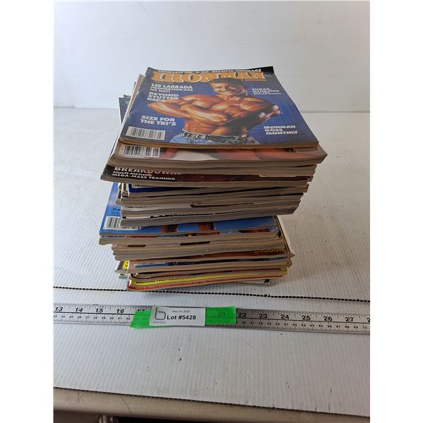 Bodybuilding Magazine Lot- Ironman, Muscle & Fitness, Flex, Misc. Cannot Ship
