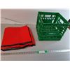 Image 1 : Emergency Blanket Approx. 82" x 56" & Plastic Milk Crate 13" x 11"- Cannot Ship