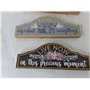 Image 2 : (10) MDF Family & Live Now Home Decor Signs 9.25" x 3.5"
