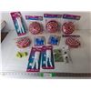 Image 1 : Barbie Style Table Umbrella, Clothing & Pony Figurines, Misc. Cannot Ship