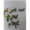 Image 2 : (8) Dragonfly Style WInd Chimes- Hummingbird Req. Repair