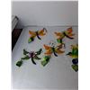 Image 3 : (8) Dragonfly Style WInd Chimes- Hummingbird Req. Repair