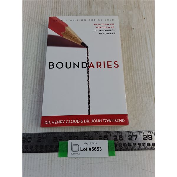 "Boundaries" Self Help Book