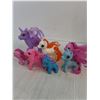 Image 2 : (7) "My Little Pony" Dolls, Plastic Tote