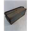 Image 3 : Old Rusted Tool Box, As is - 22x8x8" Closed