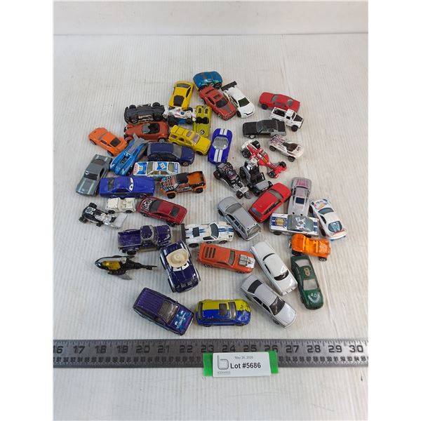 (40+) Toy Vehicles - Mostly Diecast