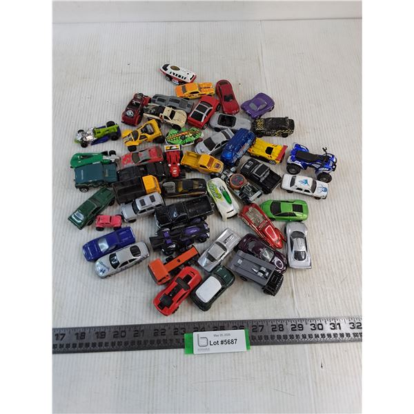 (40+) Toy Vehicles - Mostly Diecast