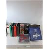 Image 1 : Assorted Binders (18), Hockey Card Pages, Power Caps - Cannot Ship