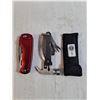 Image 2 : (2) Multi-Tools, Knife with Case