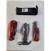 Image 3 : (2) Multi-Tools, Knife with Case