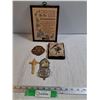 Image 1 : (5) Christian Religious Wall Decor