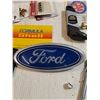 Image 2 : Misc Items, Wallets, Flashlight Bulbs, Decals Tools, Ford Grill Badge