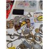 Image 4 : Misc Harley-Davidson Patches, CAT Patches, Keychains, Jewelry Pieces, Pogs,
