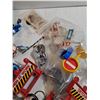 Image 2 : Misc items, Toy Cars, Belt Buckle, Keychains