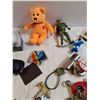 Image 3 : Misc items, Toy Cars, Belt Buckle, Keychains