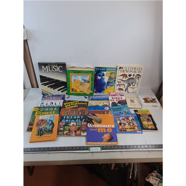 Large Assortment of Children's Books & Audio Cassettes