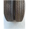 Image 5 : (2) Eco-Trail ST Trailer Tires - Size Pictured
