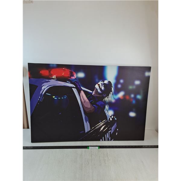 * Canvas 3' x 2' Wall Poster of "The Joker" - Cannot Ship