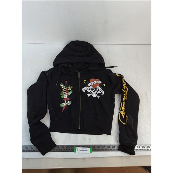 Ed Hardy Medium "No More War" Hoodie
