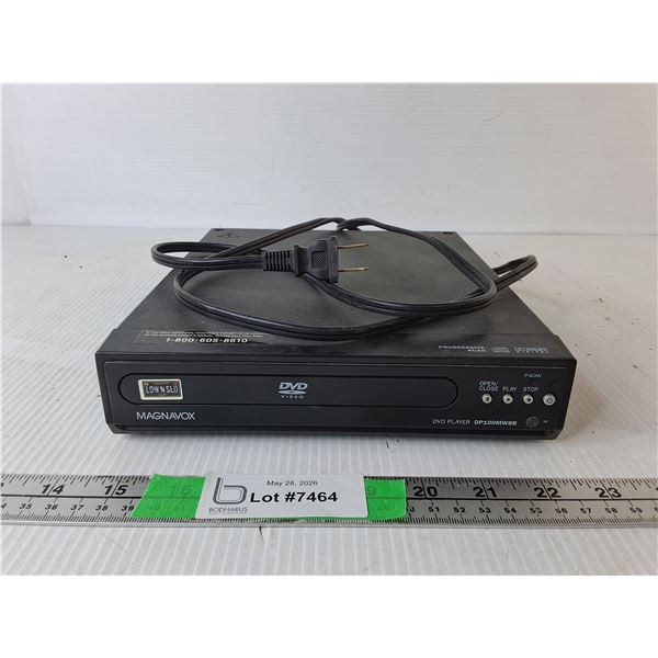 Magnavox DVD Player- Powers On
