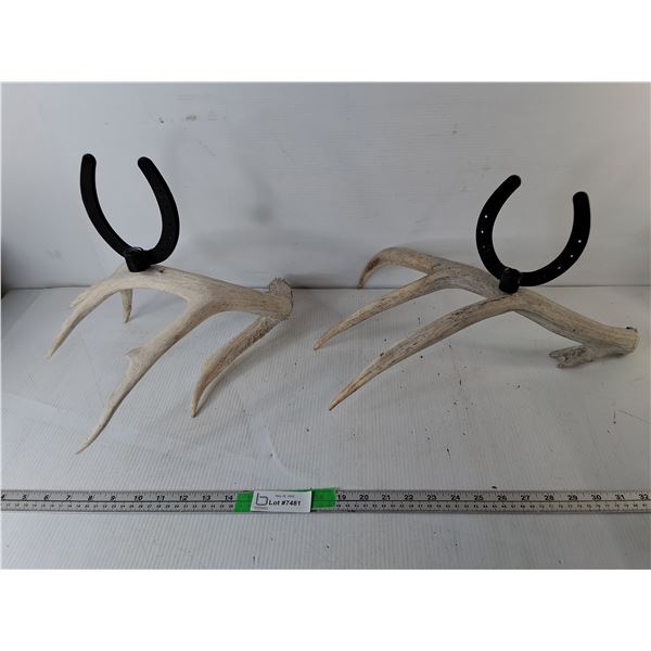 (2) Antler Style Candleholders Up to 18"- Cannot Ship