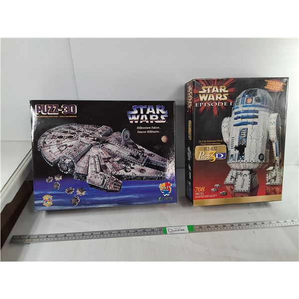 (2) Star Wars 3D Puzzles