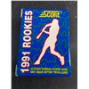 Image 2 : (2) Boxes of Score 1991 Rookies