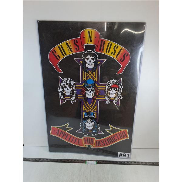 "Guns-N-Roses - Appetite For Destruction" 24" x 36" Fan Poster