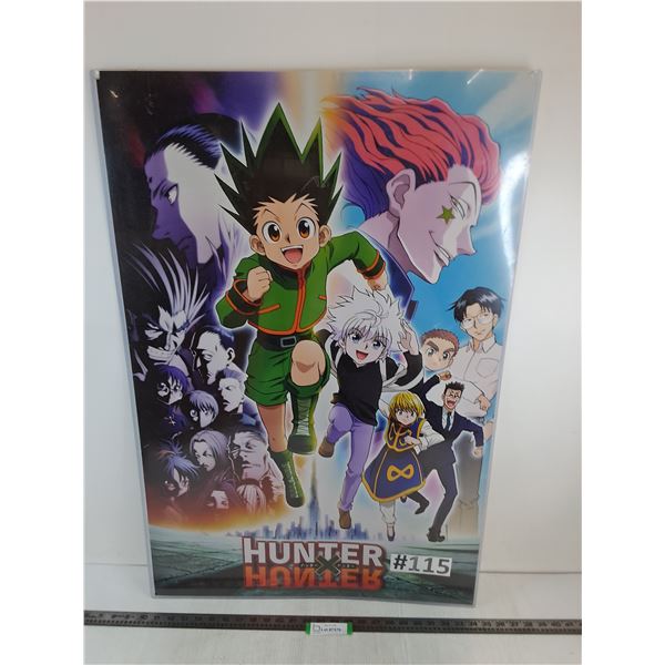 (2) 24" x 36" Movie Posters (Hunter X Hunter & Tarantula)