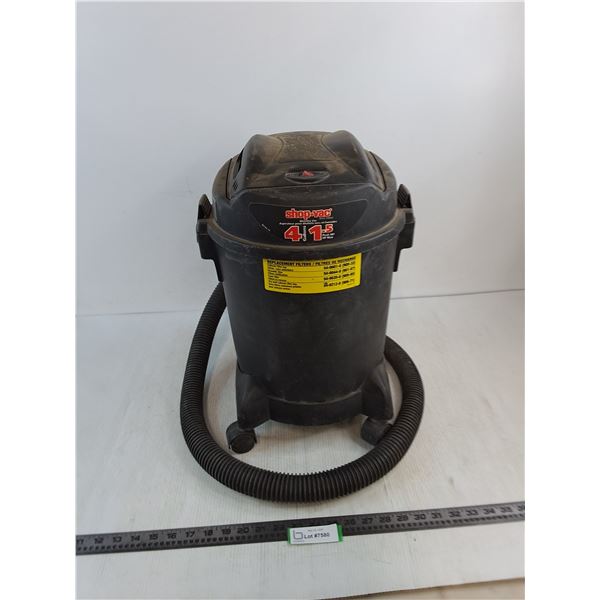 4-Gallon 1.5HP Shop Vac - Tested