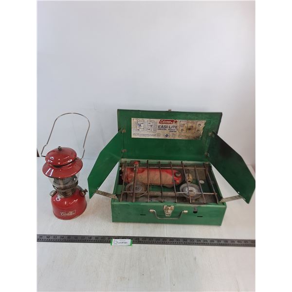 Vintage Coleman (7/69 Oil Lantern & 431 Campstove) - Cannot Ship