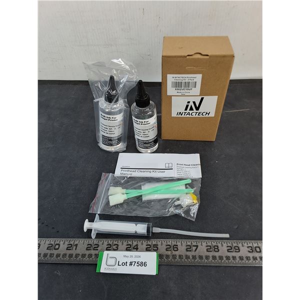 Intactech Printhead Cleaning Kit - Partially Used - Cannot Ship