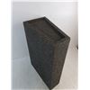 Image 2 : MDF Vehicle Speaker Box - 9" Diameter Opening  - 22x16x9"