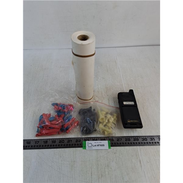 Chess Pieces, Party Balloons, Toy Flip Phone, Paper Roll