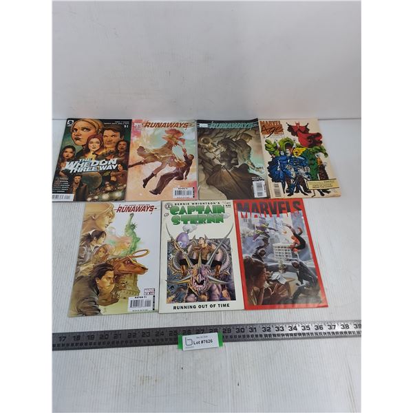 (7) Assorted Fantasy Comic Books