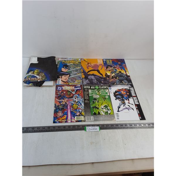 (6) Assorted Comic Books, Misc.