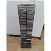 Image 1 : *Floor CD Organizer & Assorted CDs - PICKUP ONLY