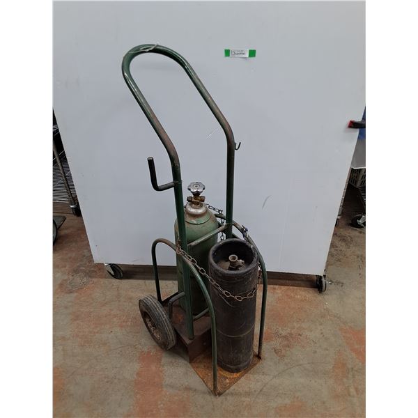 * Gas Tanks w/Welding Cylinder Cart - PICKUP ONLY