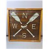 Image 2 : (2) Wooden Framed Photos, Wooden (2) Full Wooden Signs/Decor - Up to 14"x 14"