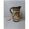 Image 3 : Assorted Indigenous Themed Keychains, Ceramic Pitcher w/ Indigenous Symbols, & Animal Stautes