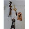 Image 4 : (4) Decorative Animals Statues, (7) Toy Animals, & Canadian Bottle Opener