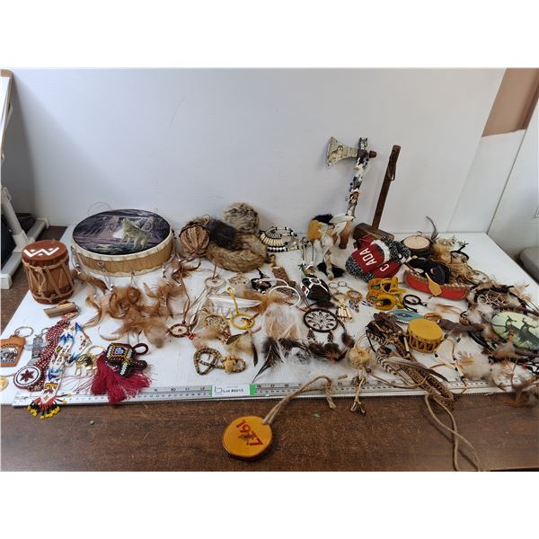 Many Dreamcatchers w/ Assorted Sizes, Various Keychains, Decorative Weapons