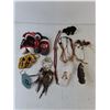 Image 9 : Many Dreamcatchers w/ Assorted Sizes, Various Keychains, Decorative Weapons