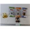 Image 1 : (3) Mattel Electronics Keychain Games - NIB, Glass Tea Party Pot