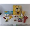 Image 1 : Snoopy Themed Items - Mini Flower Pots, Wall Decor, Salt & Pepper Shakers