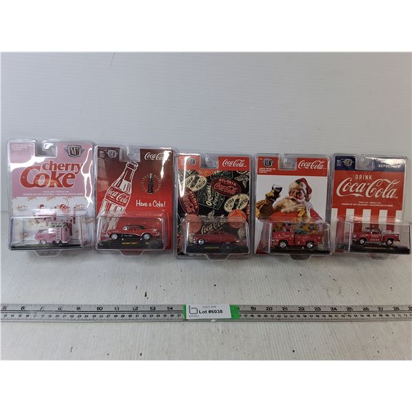 (5) M2 Coca-Cola Vehicles- NIB