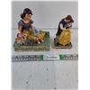Image 1 : (2) Snow White Collectible Figurines